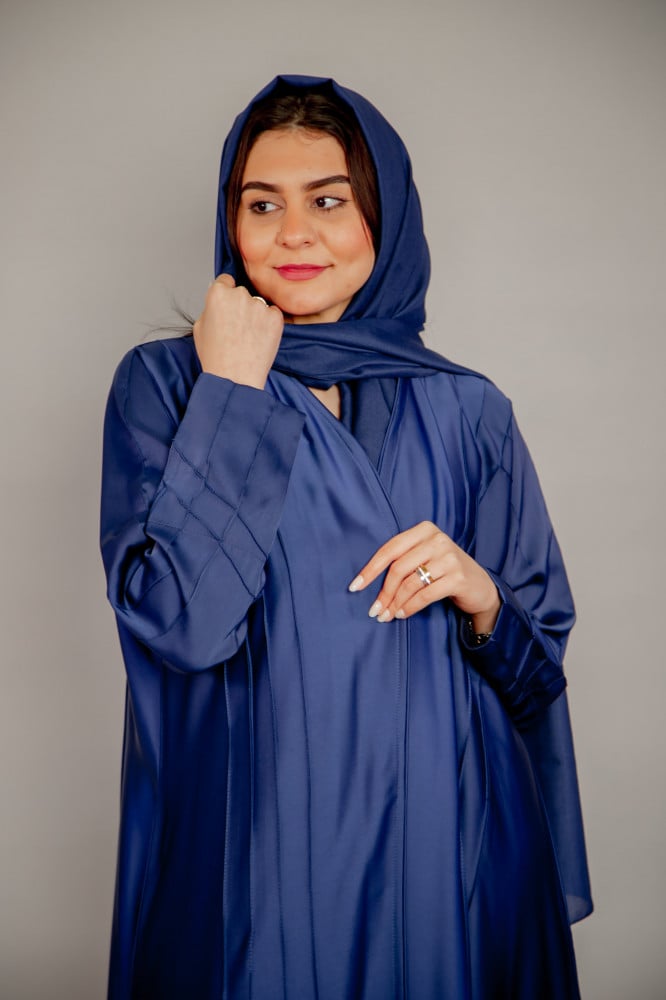عباية ازرق غامق